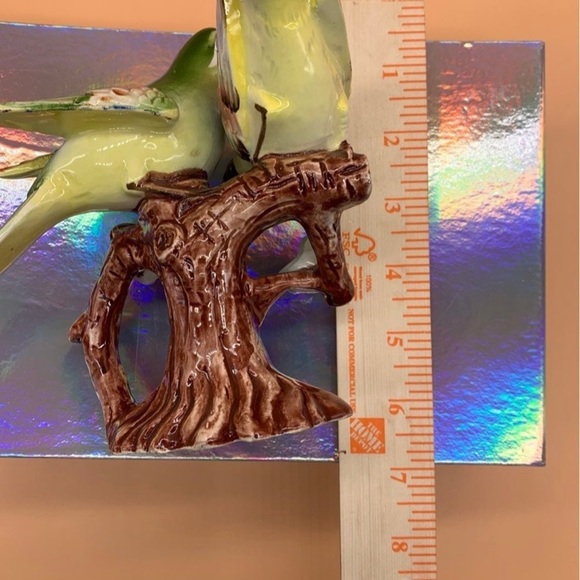 6" THAMES JAPAN colorful HAND PAINTED BIRDS FIGURINE - Picture 8 of 11